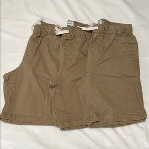 Take all 3 khaki shorts from Old Navy.
